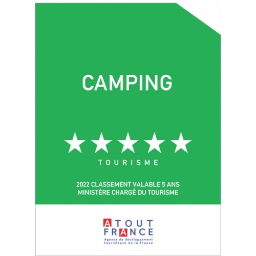 panonceau CAMPING 5* 