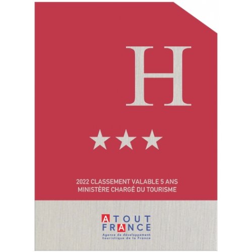 Panonceau HÔTEL 3*