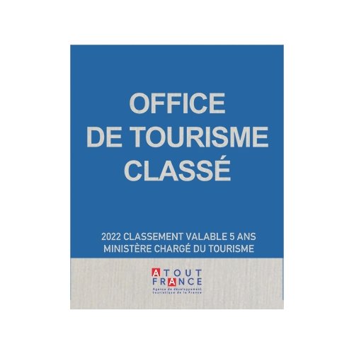 Plaque classement Office de Tourisme