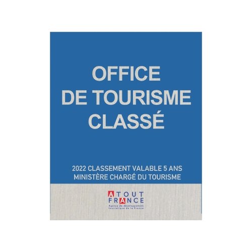 Plaque classement Office de Tourisme