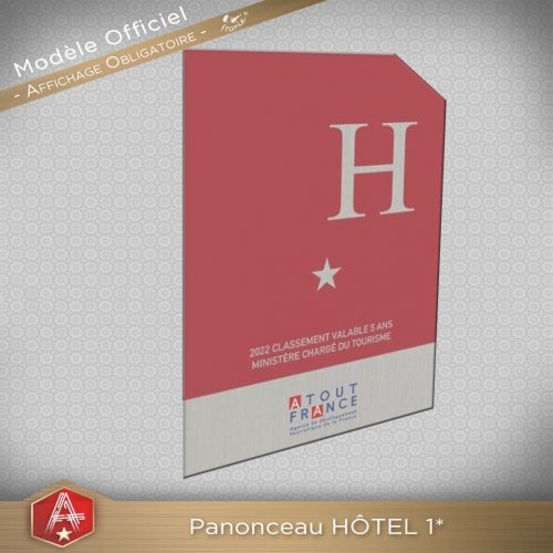 Panonceau HÔTEL 1 *