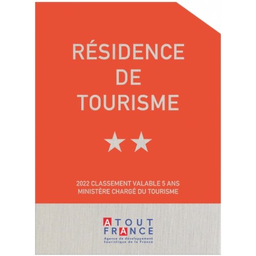 Plaque Résidence de Tourisme 2*