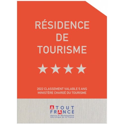 Plaque Résidence de Tourisme 4*